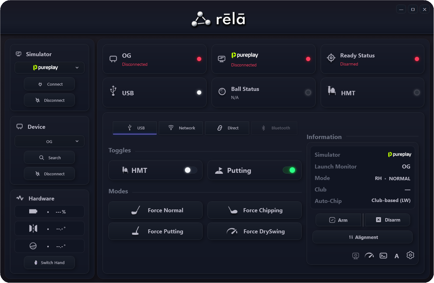 rēlā main window